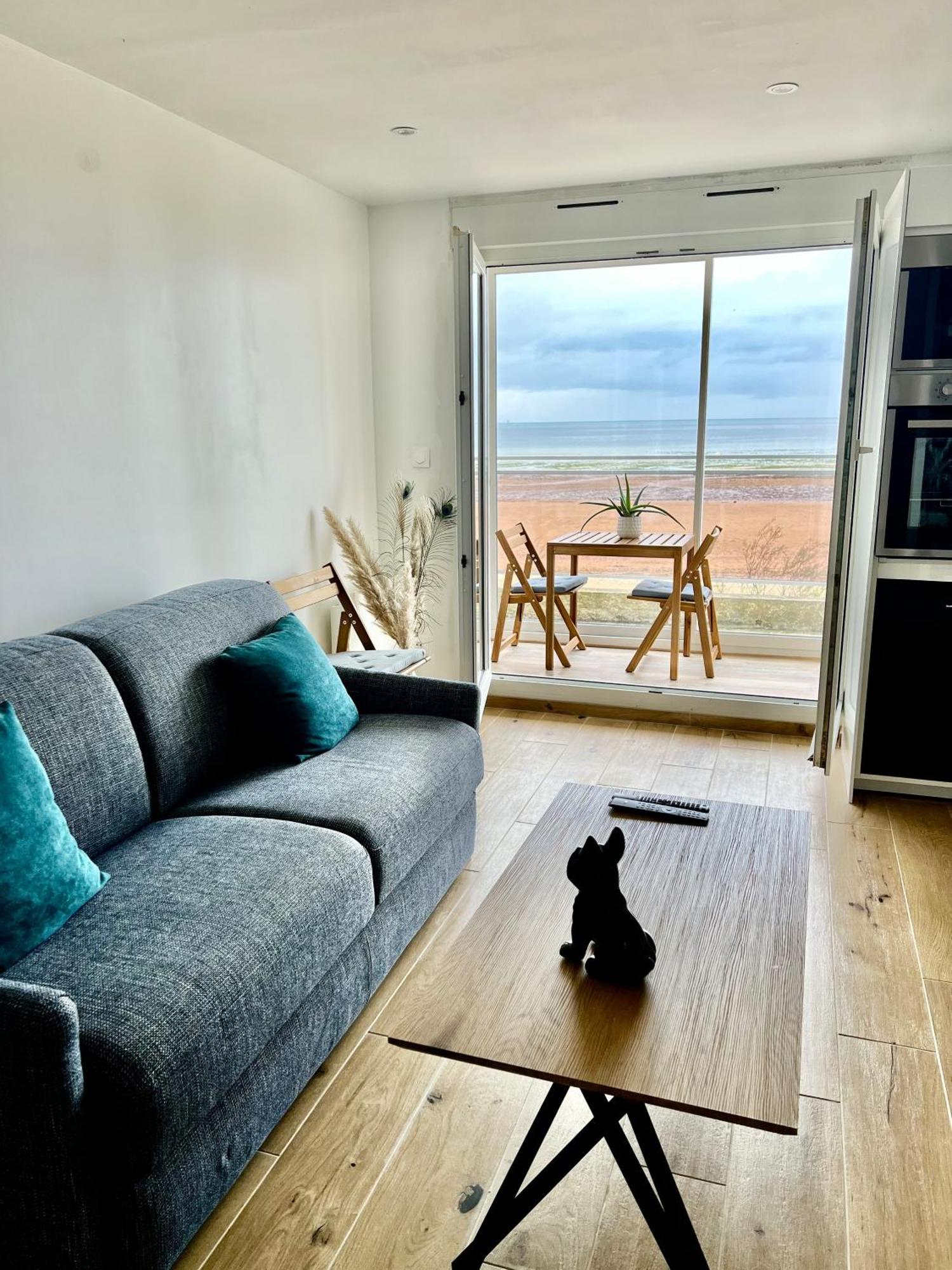 Mettons Les Voiles - Appt Vue Mer Avec Loggia Bernières-sur-Mer المظهر الخارجي الصورة